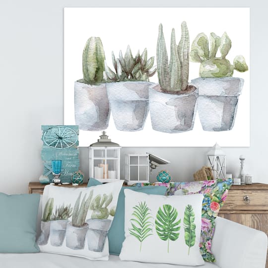 Designart - Cactus and Succulent House Plants V